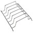 SinkSense GridLogic Latch-On Grid Sink Organizer, 6-Plate, Stainless Steel