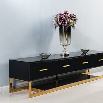 Modern high-end luxury TV stand for villa, house, apartment, condo