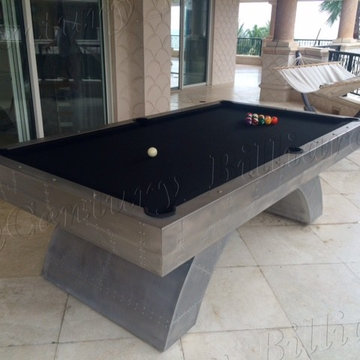 The Custom Outdoor Aviator Pool Table