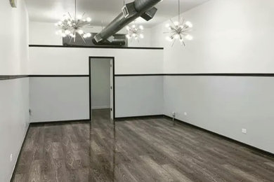 Example of a home gym design in Chicago
