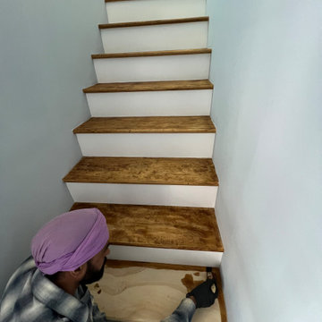 Custom Hardwood Stair Refinishing & Restoration