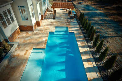 Pool - mediterranean pool idea in Richmond