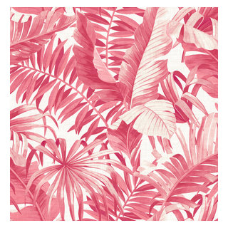 2969-26054 Alfresco Pink Tropical Palm Wallpaper from A-Street