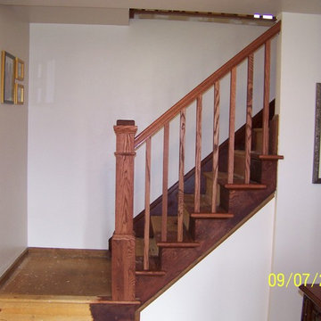 Northville Michigan Staircase railing