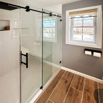 New Enlarged Shower