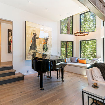 Incline Village Home - remodel, art placement, and landscape design
