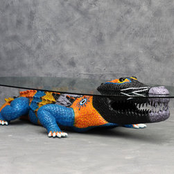 Art Crocodile Center Table - Sculptures