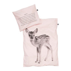 By Nord Baby Bed Linen Deer Soft Pink - Children's Bedding