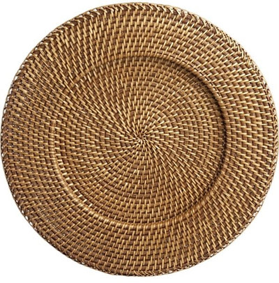 Contemporary Charger Plates by Crate&Barrel