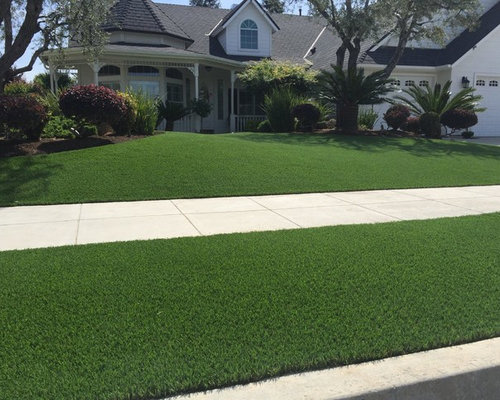 Front Yard Landscapes with Artificial Grass