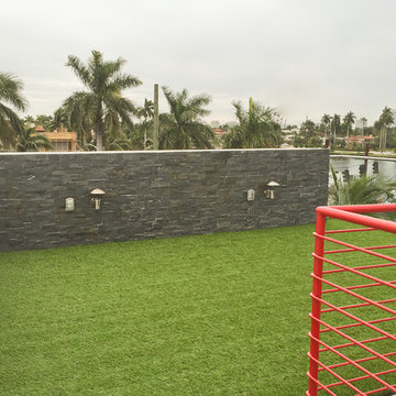Facades / Exteriors Walls with Format Natural Stone Panels