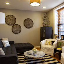 black couch