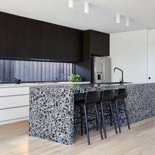 75 Beautiful Contemporary Kitchen With Terrazzo Countertops