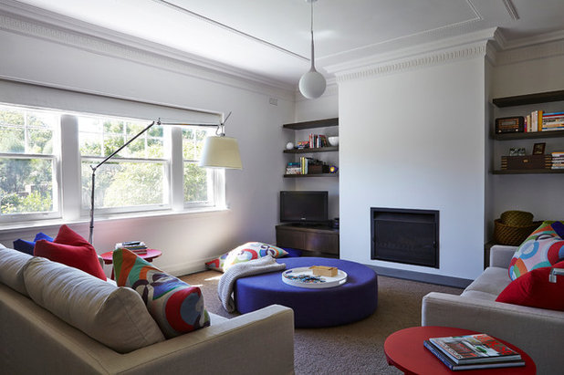 Contemporary Living Room by Nexus Designs