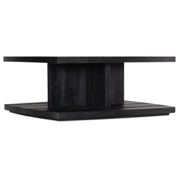 Hooker Furniture 6150-80210 43"W Wood Veneer Coffee Table - Black