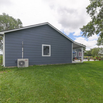 11th Street Detached Garage Build Before/Afters
