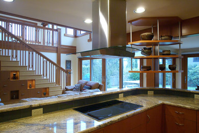 Kitchen - contemporary kitchen idea in Seattle