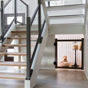 DesignRail® in Sparkling Champagne for a mid-century modern look