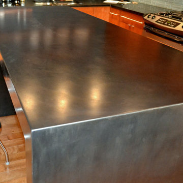 Steel Kitchen Island
