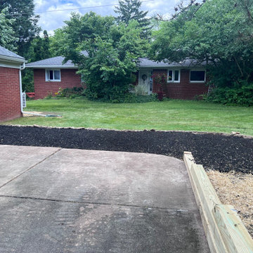 Replace Failing Retaining Wall & Aggressive Landscaping & Overgrowth Cleanup