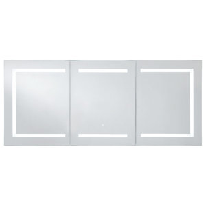 Aio Lighted Cabinet 30 X30 X4 2 Door Lum Lighting 4000k Temp Cool Light Modern Medicine Cabinets By The Stock Market