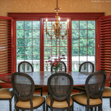 New Wood Windows in Welcoming Dining Room - Renewal by Andersen Georgia