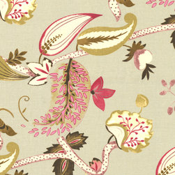 Taming of the Bloom : Dew - Fabric