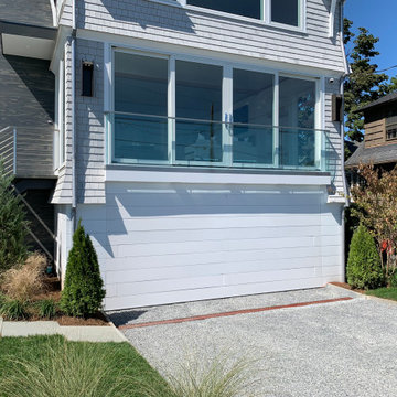 Beach Front Flush-Mount Garage Door