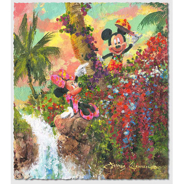 Disney Fine Art Colorful Island by James Coleman