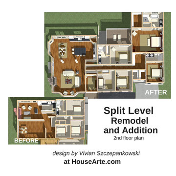 Split Level Remodel and Addition