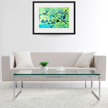Rooms featuring Art by Chanda Hopkins Artistry