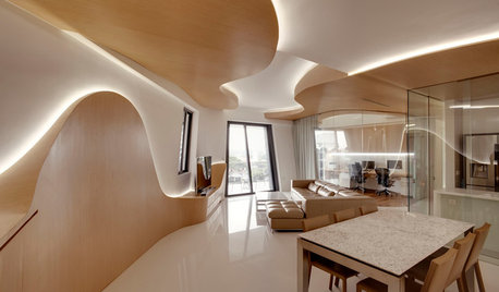 Visite Privée : Un incroyable appartement aux formes organiques