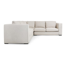 York Sofa in Cream - Corner Sofas