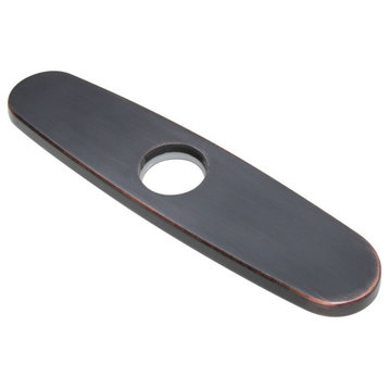 10-inch Kitchen Faucet Deck Plate, Oil Rubbed Bronze