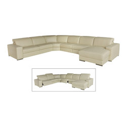 U27E U-shape Sectional Sofa by Chateau d'Ax | MIG Furniture - Sectional Sofas
