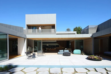 Inspiration for a modern exterior home remodel in Vancouver