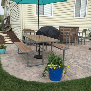 Plano - Outdoor Living Space with Fire pit