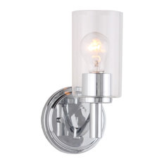 Devora 1-Light Wall Sconce, Chrome