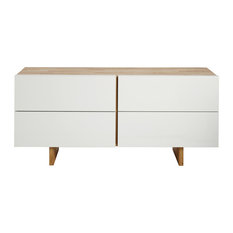 Scandinavian Dressers And Chests Houzz Mashstudios Laxseries Low Boy Dresser Dressers