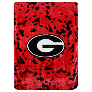 Georgia Bulldogs Throw Blanket, Bedspread
