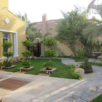 Arabian Ranches villa landscape project