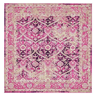 Traditional Newcastle Area Rug, 6' Square - Contemporary - Area Rugs ...