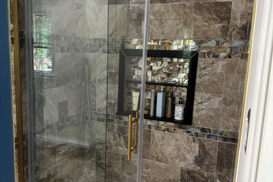 Example of a bathroom design in Other