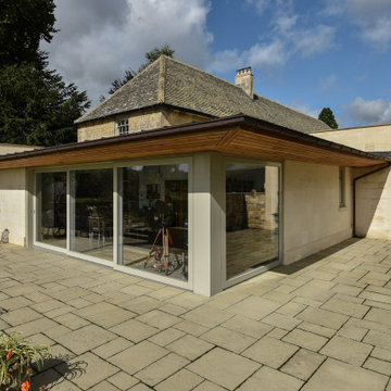 Curtilage Listed Coach House - Contemporary extension to traditional building