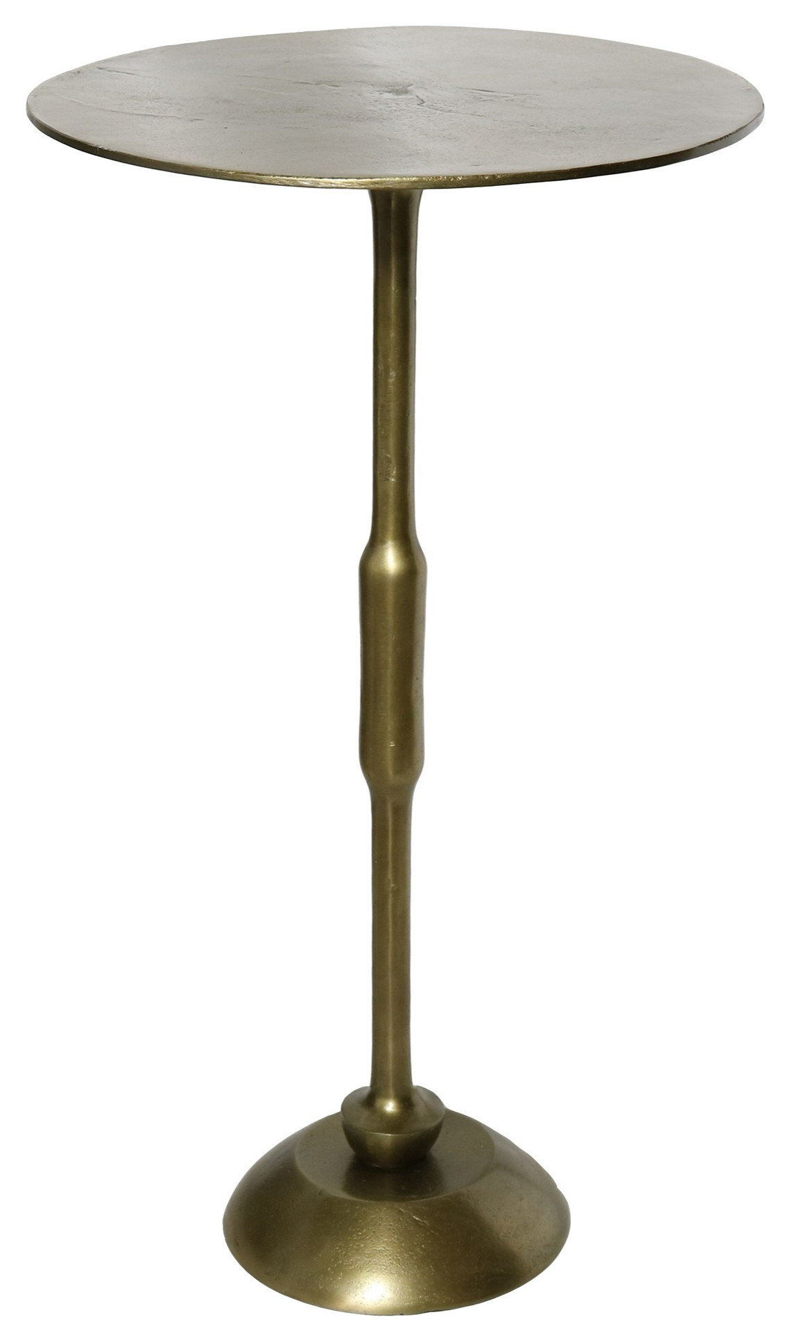 Elegant Gold Metal Side Table