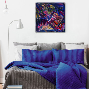 "A Beautiful Mess" Painting Print on Wrapped Canvas