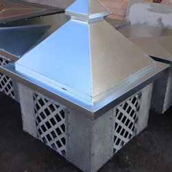 Stucco Chimney Shrouds and Caps - Products