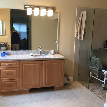ADA bath for disabled Veteran