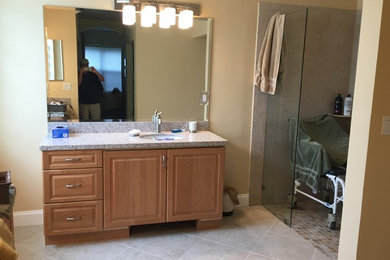 ADA bath for disabled Veteran