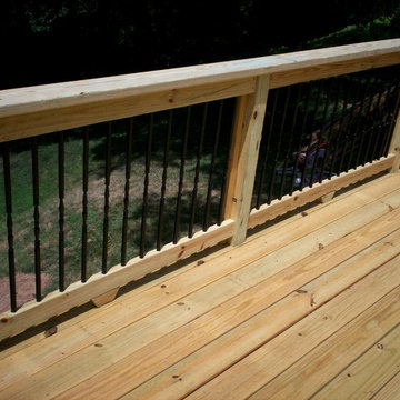 Deck and Porch Rails by Archadeck of West County in St. Louis Mo